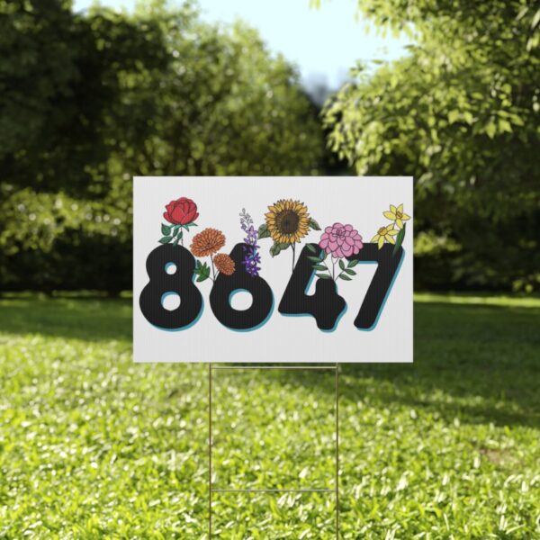 86 47 - Anti Trump Yard Sign