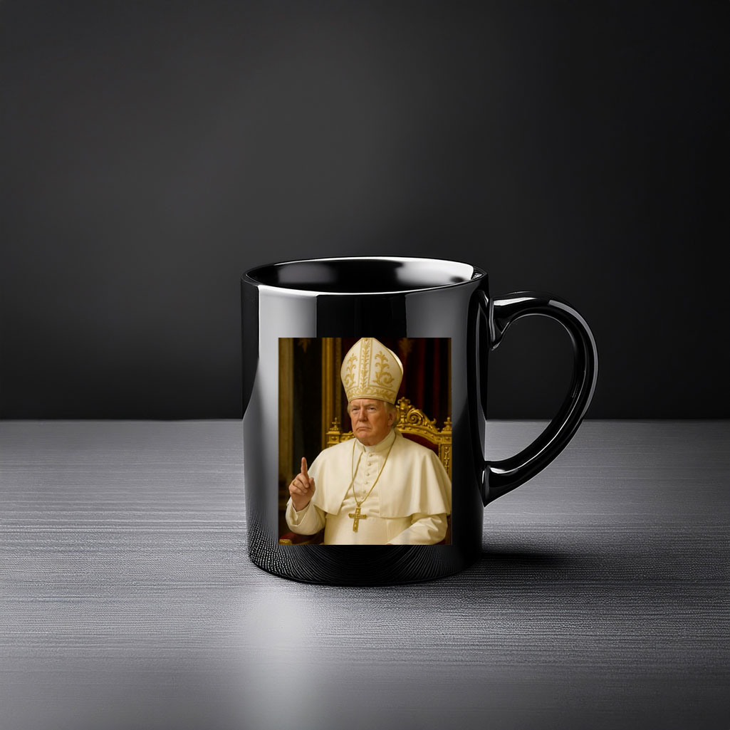 Funny Trump Pope Mug