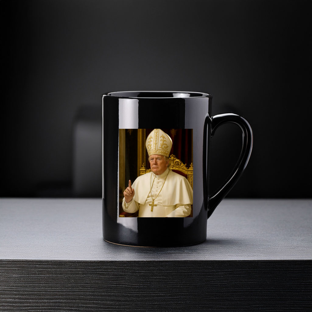 Funny Trump Pope Mug