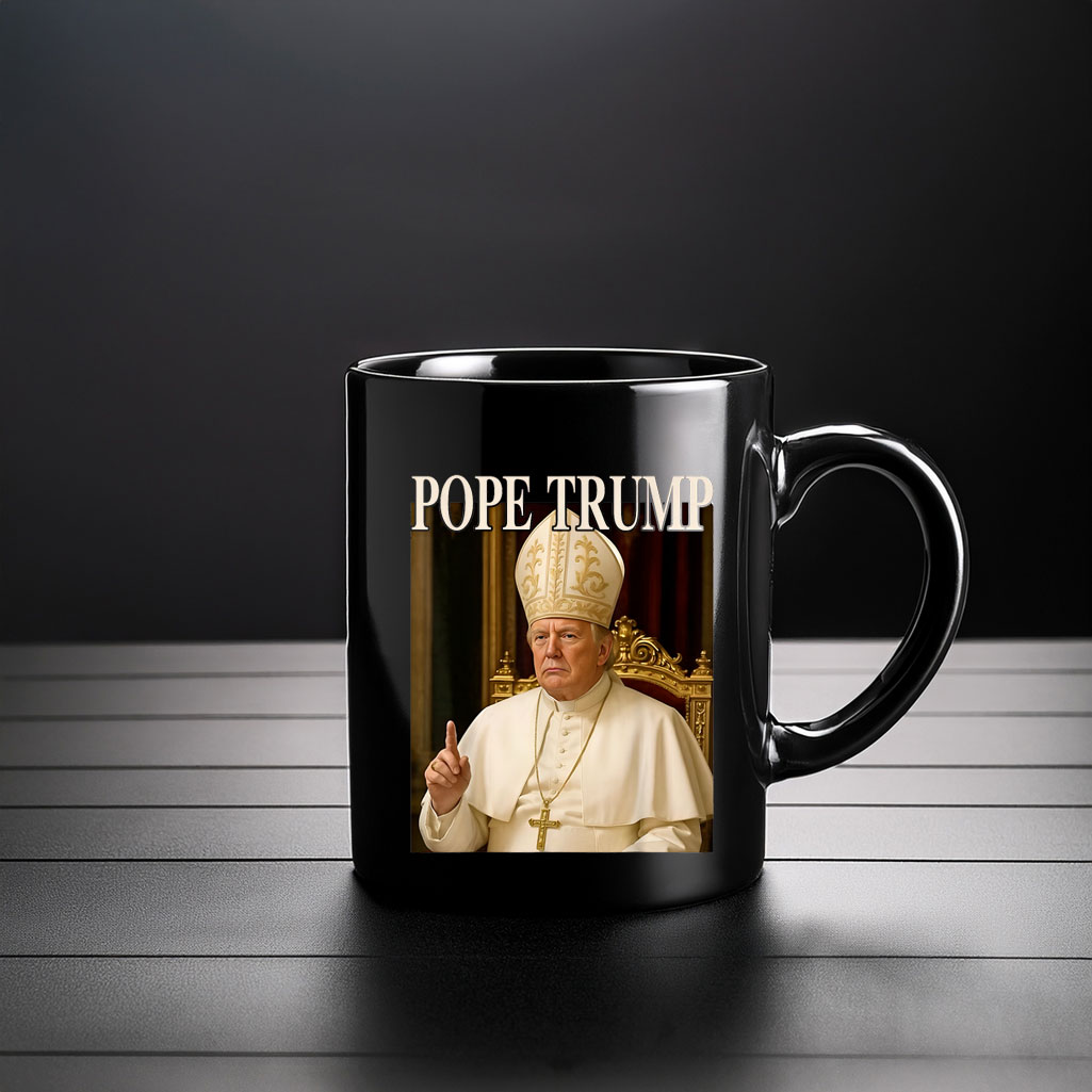 Donald Trump Pope Prancis Funny Mug