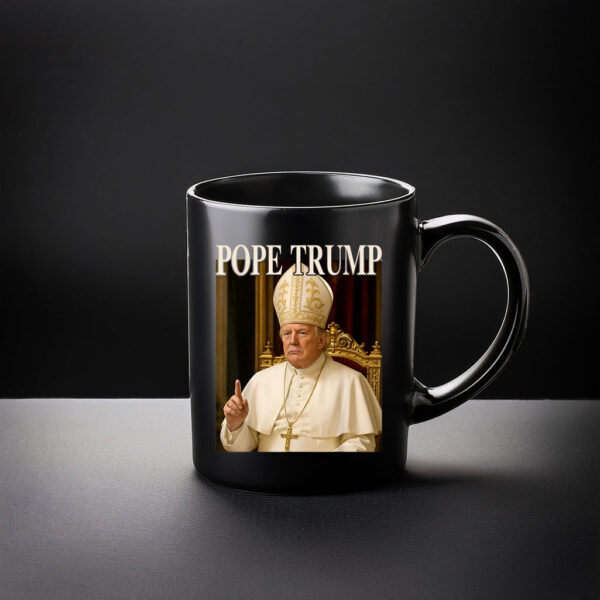 Donald Trump Pope Prancis Funny Mug