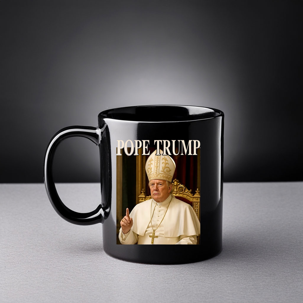 Donald Trump Pope Prancis Funny Mug