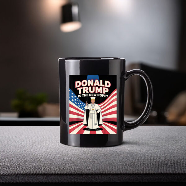 Funny Pope & President Donald Trump, Catholic Trump Mug