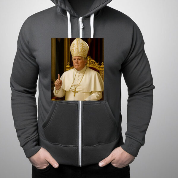 Funny Trump Pope Hoodie Shirt