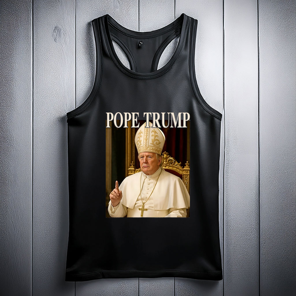 Pope Trump Funny President Trump Declares Himself New Pop 2025 Shirt