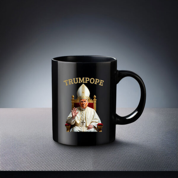 Pope Trump Funny President Trump Declares Himself New Pop Mug