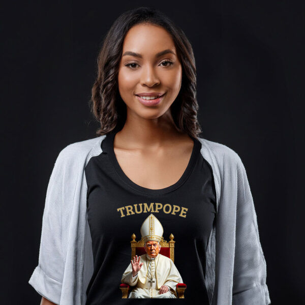 Pope Trump Funny President Trump Declares Himself New Pop Unisex T-Shirt