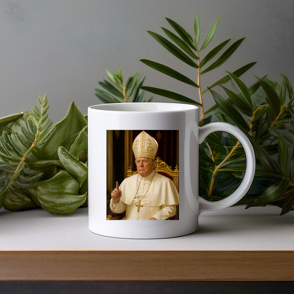 Pope Trump Funny President Trump Mug