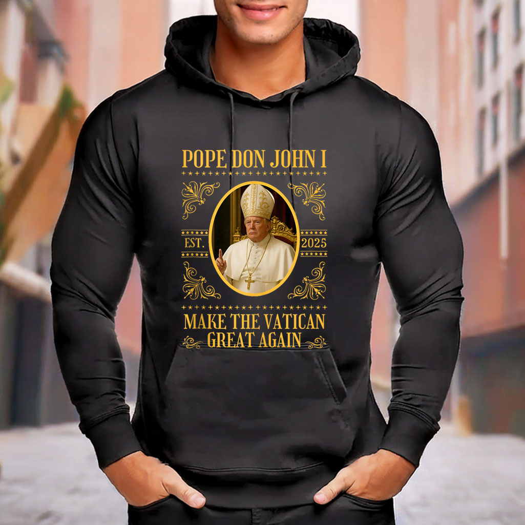 Pope Trump Pope Don John I Funny Political Satire Shirt