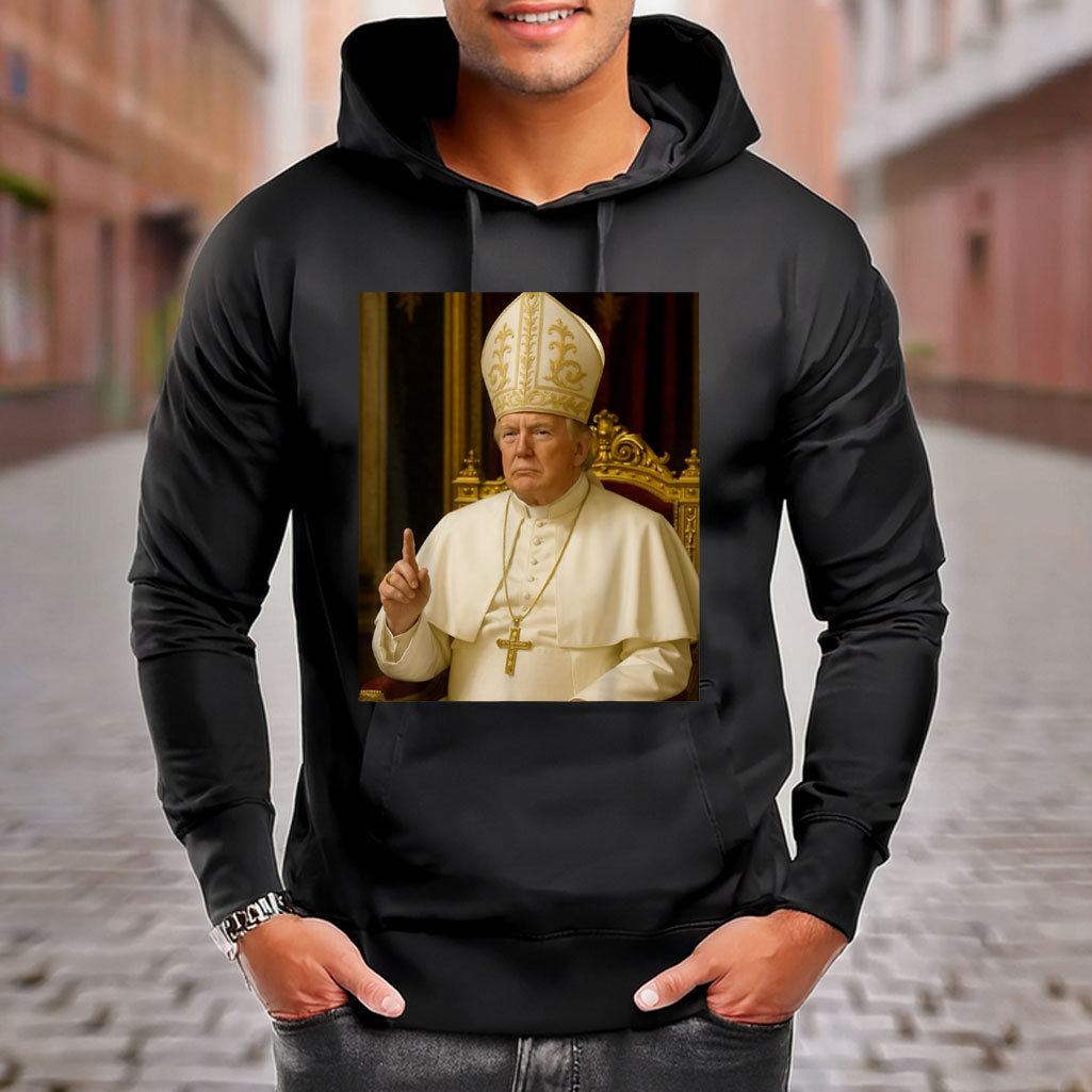 Trump as Pope Shirt - Donald Trump Ai Pope Francis Tee