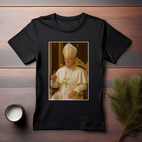 Trump as Vatican Church Pope Trump Funny Shirt