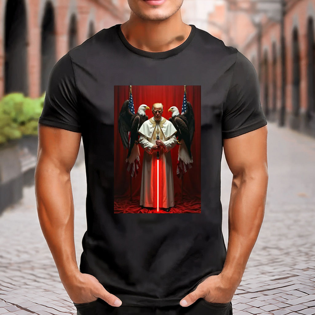 Trump in Pope Costume Shirt