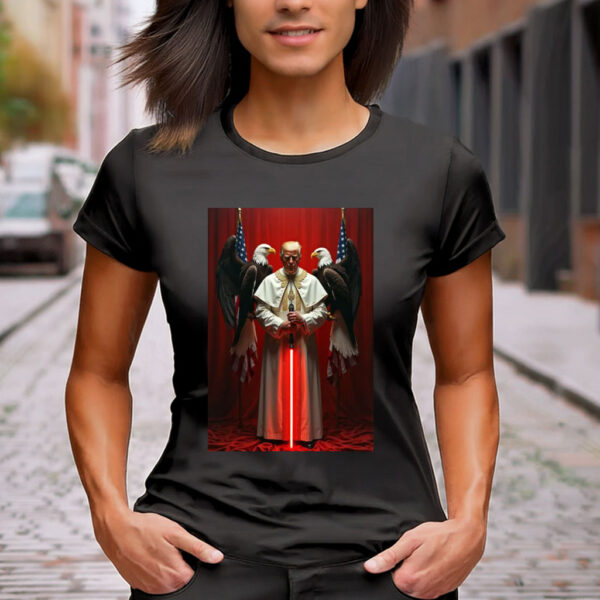 Trump in Pope Costume Shirt