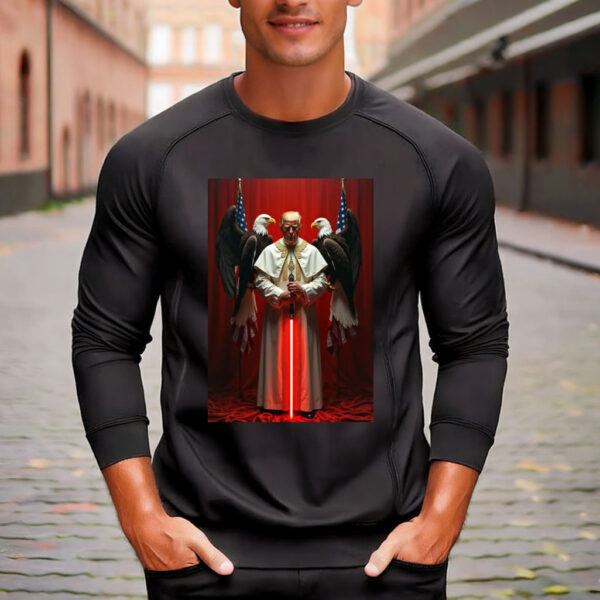 Trump in Pope Costume Shirt